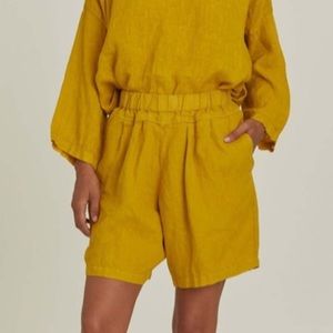 EUC Black Crane Carpenter shorts "gold" color M